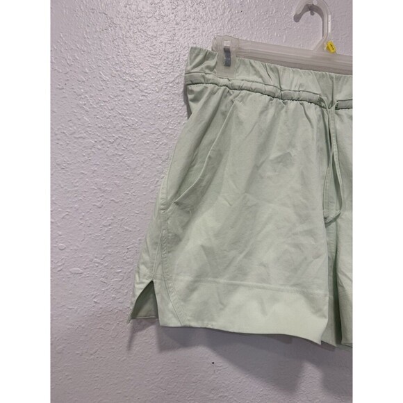 Lululemon Cinchable Waist HR Woven Shorts 3.5” In Kohlrabi Green Lime Sz Medium - Picture 5 of 7